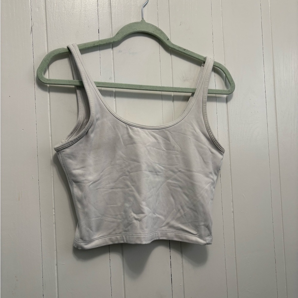 Aritzia Classic White Women's Tank Top